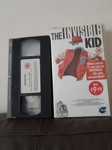 The Invisible Kid 1988 Sci-Fi Comedy Film Small Box VHS Wally Ward Jay Underwood - Picture 1 of 3