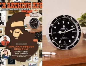 A Bathing Ape(R) 2022 AUTUMN / WINTER COLLECTION BAPE Alarm clock BAPEX e-MOOK