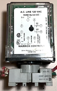 Warrick Controls Sensor 16MB1M0 A.C. LINE 120 VAC 50/60 Hz 4.4A - Picture 1 of 7