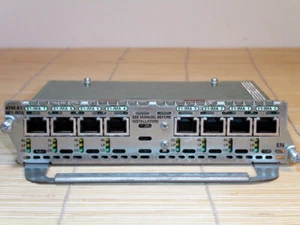 Cisco NM-8E1-IMA E1 ATM NM-ATM-8E1 Network Module IMA - Bild 1 von 1