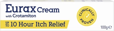 GSK Eurax Itch Relief Cream, Hydrating Relief from Itchy & Irritated Skin, Alleviate