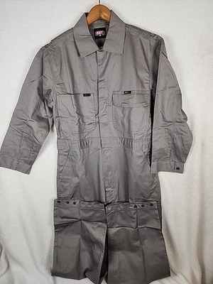 Key FR Coveralls Fire Resistant Size 40 S Dark Grey Elastic Waist NWT  - Image 1 of 4