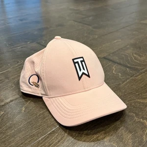 Nike Legacy91 Tiger Woods Golf Hat Pink Medium /large Fitted Presidents Cup TW - Picture 1 of 9