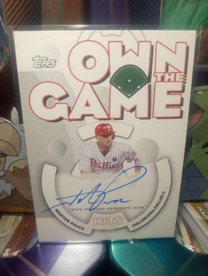 2024 Topps Archives Hunter Pence 2006 Own the Game Auto #06OGA-HP Phillies - Image 1 of 2