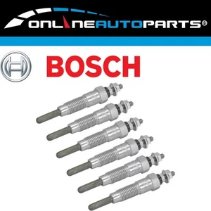 6 x Bosch 24volt Glow Plugs for Nissan MQ 160 Patrol SD33 3.3L 1980~8/82 Diesel - Picture 1 of 1