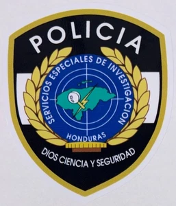 Honduras Policia Servicios Especiales de Investigacion Sticker Waterproof D309 - Picture 1 of 1