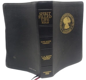 Spirit Filled Life Bible King James C.H. Mason Memorial Edition Leather COGIC - Picture 1 of 15