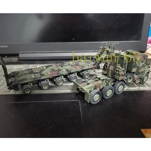 1/72 US Army Oshkosh M1070 Heavy Transport Vehicle Model Military Finished Toys - Picture 1 of 24