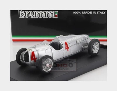 1:43 BRUMM Auto Union F1 Tipo C #4 Nurburgring Gp 1936 Bernd Rosemayer R038 - Immagine 1 di 2