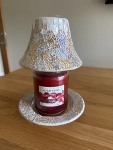 Yankee Candle Jar Shade And Saucer - Picture 1 of 2