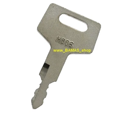 #10 Nr. H806 / TB A TAKEUCHI Baumaschinenschlüssel Zündschlüssel Bagger - Bild 1 von 3