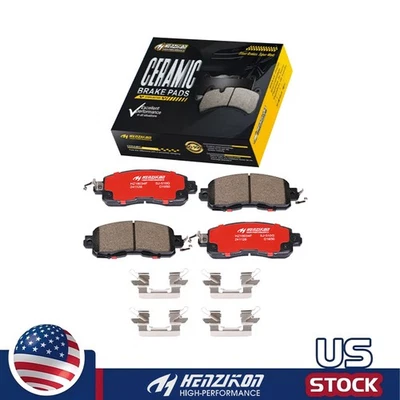 For 2014 2015 2016 2017 Nissan Altima Leaf Front Ceramic Brake Pads Kit - Image 1 of 4
