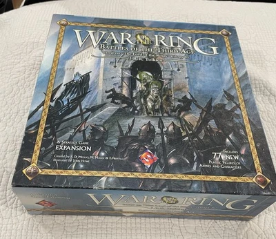 War of the Ring Battles of the Third Age Expansion Open Box Everything Sealed - Image 1 of 4