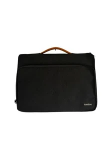 Tomtoc Versatile 360 Protective Laptop Case Plush Lining Padded Black - Picture 1 of 2