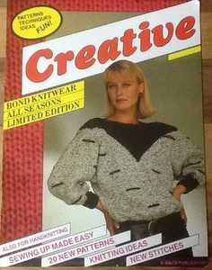 Creative Pattern Book For Bond / USM / Ultimate Sweater Machine Incredible (8mm) - Picture 1 of 12