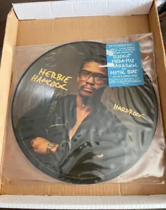 HERBIE HANCOCK Rockit HARDROCK & MEGA MIX VINYL COLUMBIA 12" PICTURE DISC - Foto 1 di 2