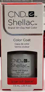 Cappotto colorato gommalacca CND 7,3 ml - stato vip argento - Foto 1 di 1