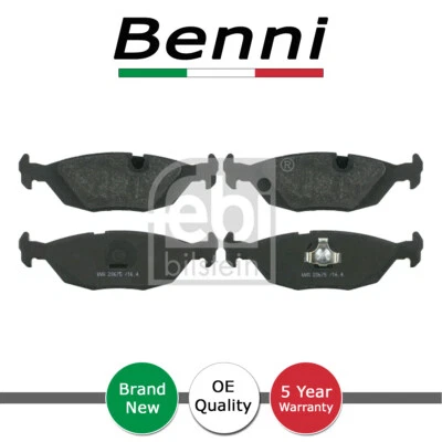 Brake Pads Set Rear Benni Fits BMW 3 Series 1982-1994 6 Series 1978-1989 - Image 1 of 2