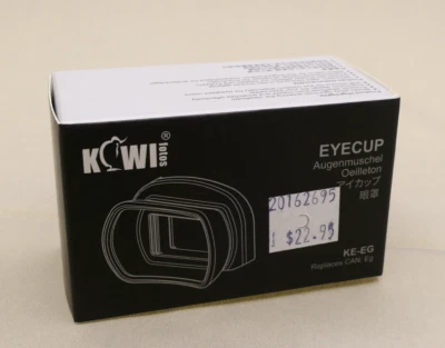 Kiwifoto Eyecup KE-EG for Canon EOS DSLR camera models - Image 1 of 4