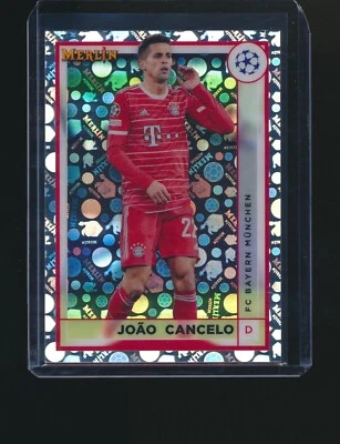 JOAO CANCELO 2022-23 TOPPS MERLIN VINTAGE MERLIN REFRACTOR PARALLEL - Image 1 of 2