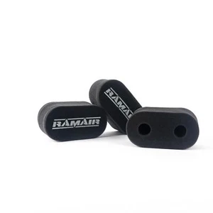 3 X RAMAIR Haut Débit UK Fabriqué Mousse Carburant Sac Filtre Air Triumph GT6 - Bild 1 von 2