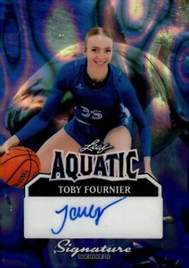 Leaf Signature Series Aquatic Toby Fournier 2025 1/1 autógrafo automático - Imagen 1 de 3