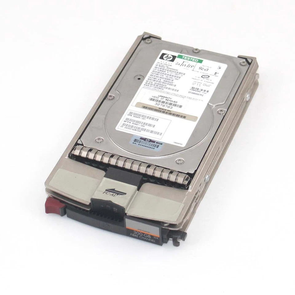 300GB FC 3.5″ 10K 2Gb/s (With Caddy) HDD - 366023-001 - Image 1 of 1