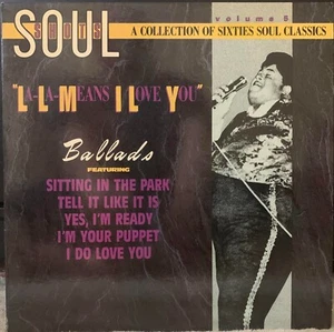 SOUL SHOTS Vol. 5 La La Means I Love You 1987 LP Vinyl Record Album RNLP 70041* - Foto 1 di 2
