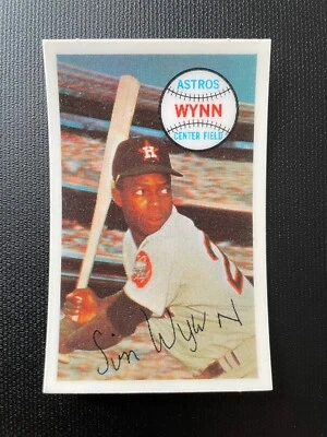 1970 KELLOGGS #9 JIM WYNN HOUSTON ASTROS NEAR MINT CONDITION - Image 1 of 2