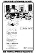 11x17 POSTER - 1930 Pierce Arrow Town Car France