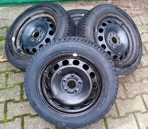 4 Winterräder 205/55 R16 91H AUDI A3 VW Golf Skoda Octavia Seat Leon, 8mm Profil - Bild 1 von 11