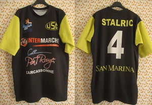 Maillot USC Carcassonne Intermarché USC Porté #4 jersey vintage - XL - Picture 1 of 6