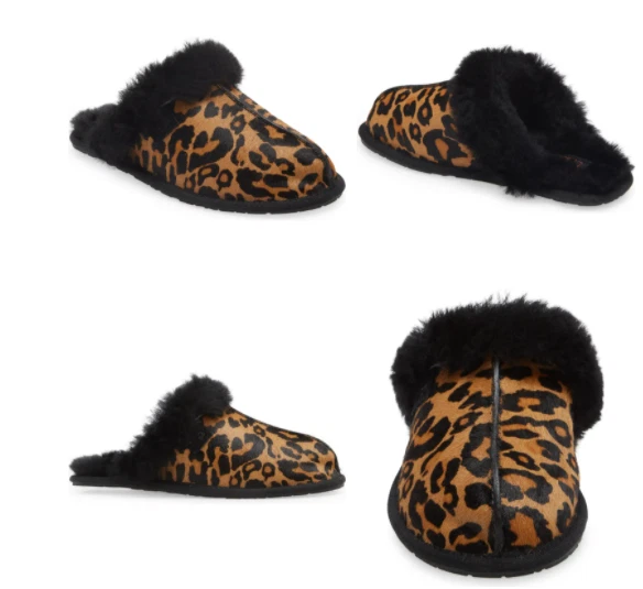 UGG Scuffette II Panther Print Butterscotch Slipper Women's US sizes 5-11/NEW!! - Image 1 of 1