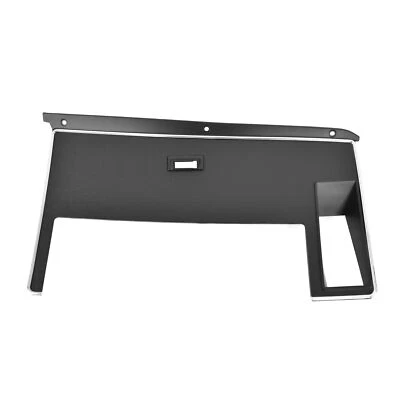 Borde de tablero negro con luz de advertencia de apertura Mustang 1971-1973 Foto 1 de 3