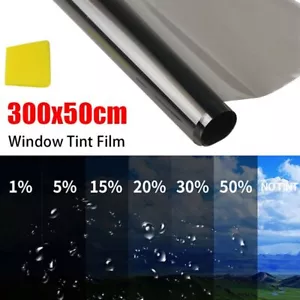 1Roll 50x3m Solar UV Protection Window Tint Film Glass Sticker Windshield - Picture 1 of 18