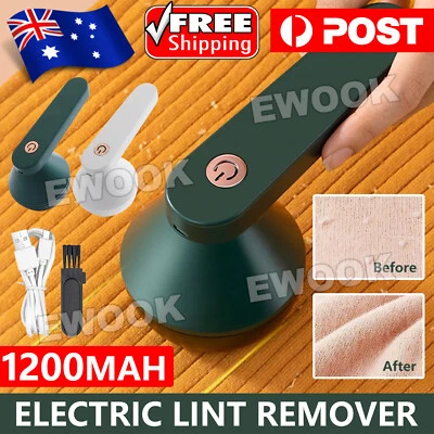 Electric Lint Remover Clothes Cleaner Fabric Shaver USB Rechargeable Defuzzer - image 1 of 4