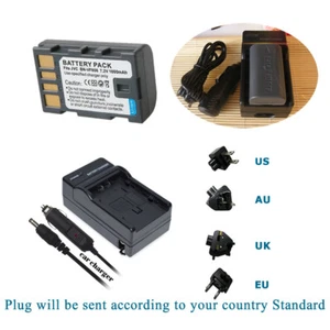 Battery+Charger for JVC Everio GZ-MS100U GZ-MS120 GZ-MS130 GZ-MS130AU Camcorder - Picture 1 of 12