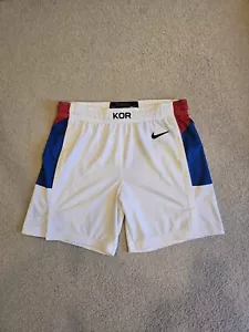 Nike KOREA Team Issue Basketball Shorts 34 USA Made Olympic Clean RARE Usa Jap - Picture 1 of 4