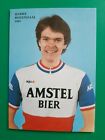 Cyclisme Carte Cycliste Harry Rozendaal Équipe Amstel Bier 1985