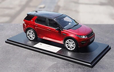 1/18 Land Rover Discovery Sport 2019 Red Resin Car Model Doors cannot opened - Image 1 of 4