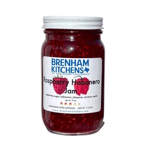 Brenham Kitchens Raspberry Habanero Jam - Picture 1 of 1