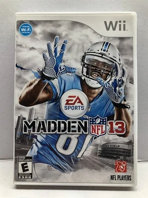 Madden NFL 13 (Nintendo Wii, 2012) Complete w/ Manual - Clean & Tested Free Ship - Image 1 of 4