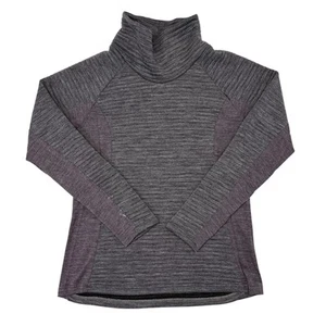 Kuhl Verena Pullover Size Medium Gray Mock Neck Sweatshirt Hiking Camping Travel - Picture 1 of 10
