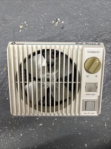 Vintage Arvin Wall Hugger II Heater Fan Night Light WH-20 1200W 120V Tested - Picture 1 of 3