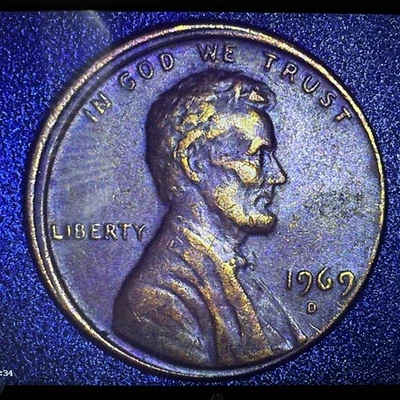 1969 D Off Center Punch - Image 1 of 2