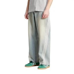 Pantalones de mezclilla AdidasAdilenium temporada 3 calce suelto jeans ligeros 39 nuevos con etiquetas - Imagen 1 de 6