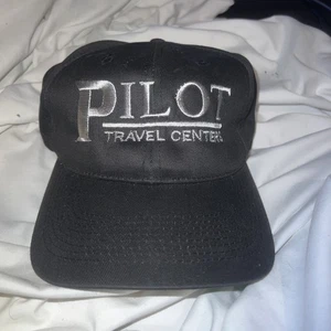 Pilot Travel Centers Baseball Cap One Size Adjustable SnapBack  Black And Gray - Picture 1 of 6
