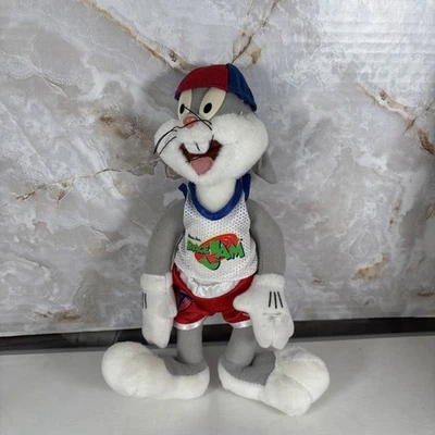 1996 Vintage Bugs Bunny Vintage McDonald's Tune Squad Plush Toy Space Jam - Image 1 of 4