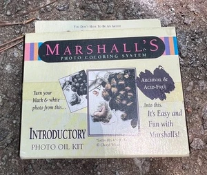Marshall's Photo Coloring System Introductory Photo Oil Kit - Vintage Coloring Set - Bild 1 von 5