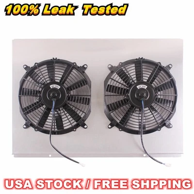 Aluminum Shroud+12"Fan For 1980-1986 Chevrolet K20 1975-1986 Chevrolet K5 Blazer - Image 1 of 4